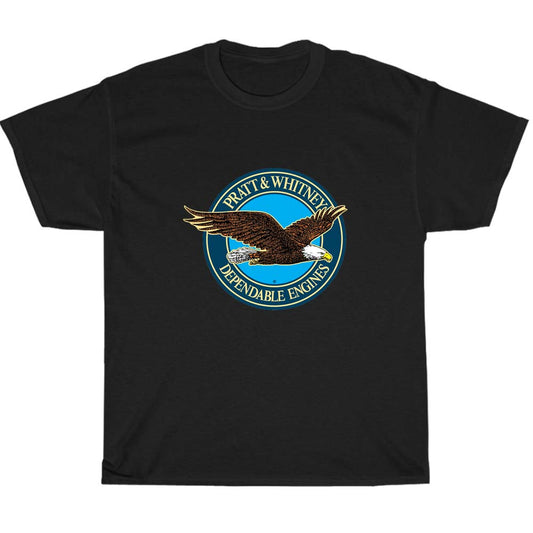 Pratt & Whitney logo Men's Unisex T Shirt Size S to 3XL