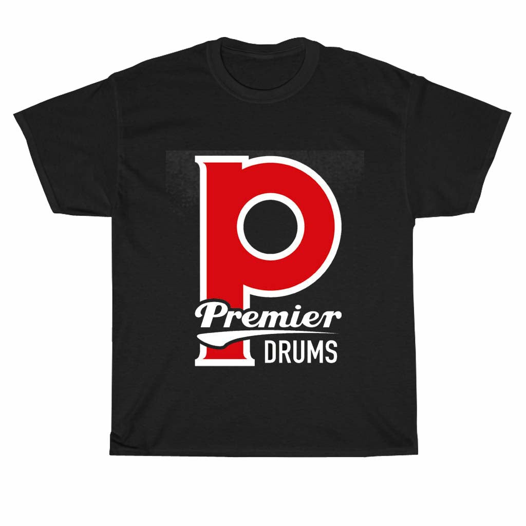 Premier Drums P Badge Logo Men's Unisex T Shirt Size S to 3XL