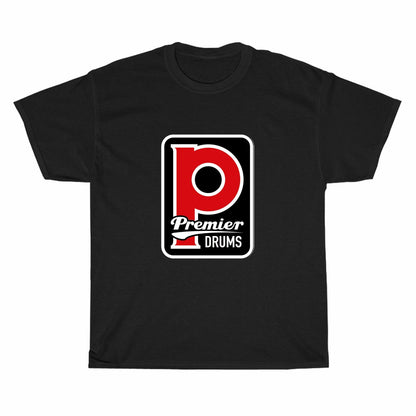 Premier Drums Cymbals Logo Men's Unisex T Shirt Size S to 3XL