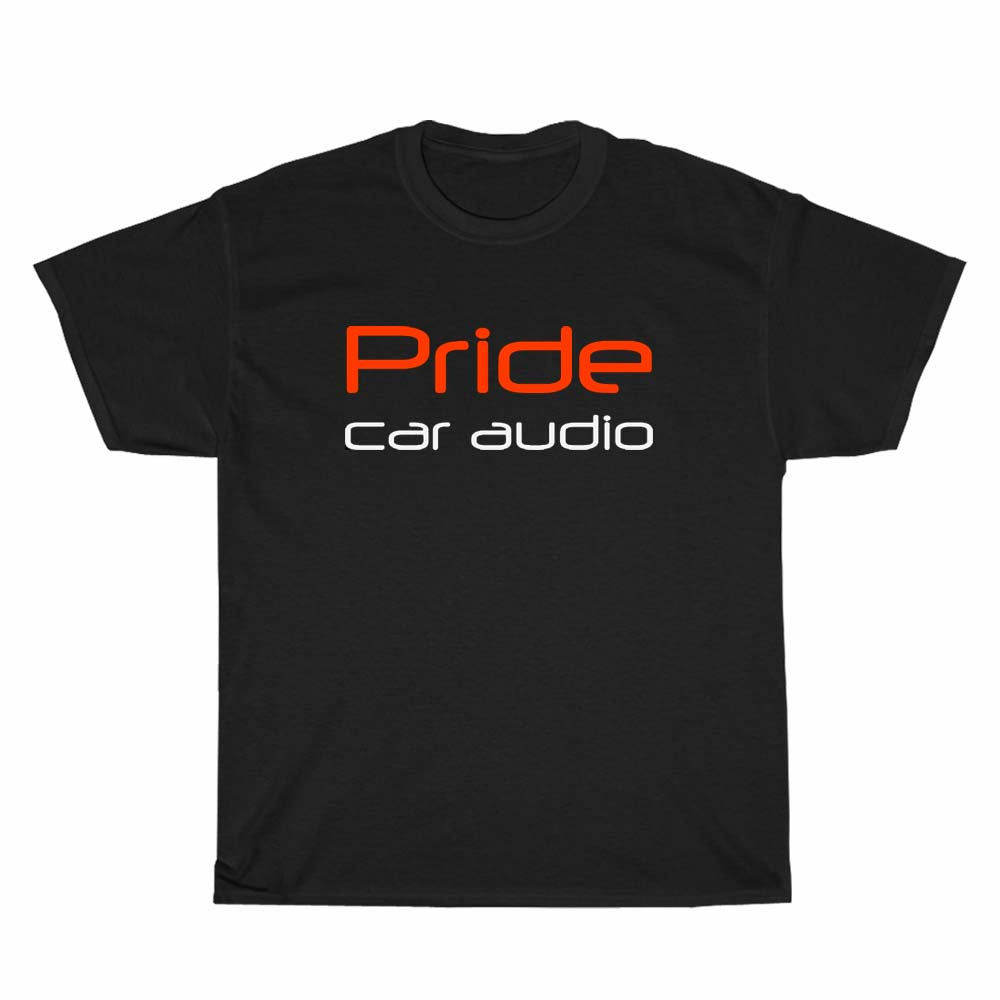 Pride Car Audio Logo Men's Unisex T Shirt Size S to 3XL