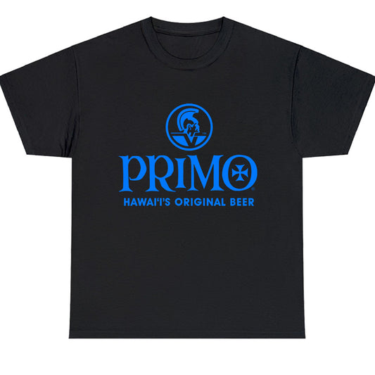Primo Hawaiis Original Beer Logo Men's Unisex T Shirt Size S to 3XL