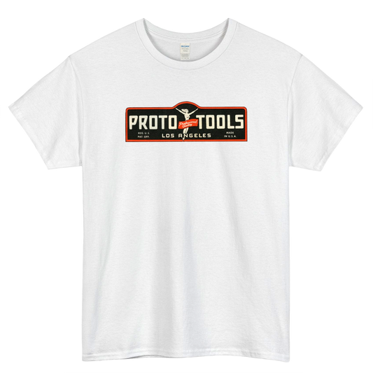 Proto Tools 1940s Logo Mens Unisex Short Sleeve T-Shirt Size S-3XL - P