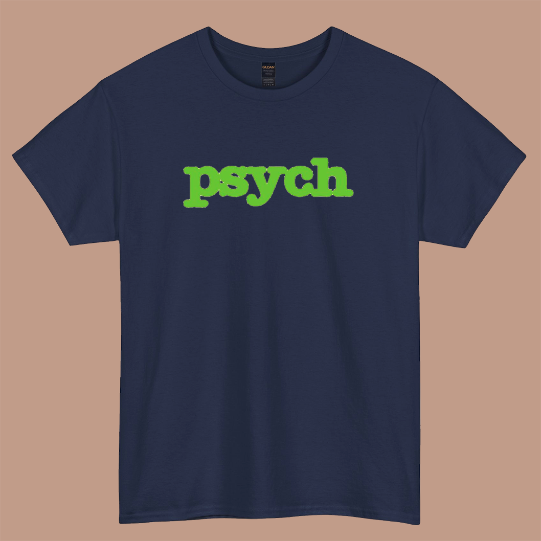 Psych TV Show LOGO short sleeve S-3XL -P