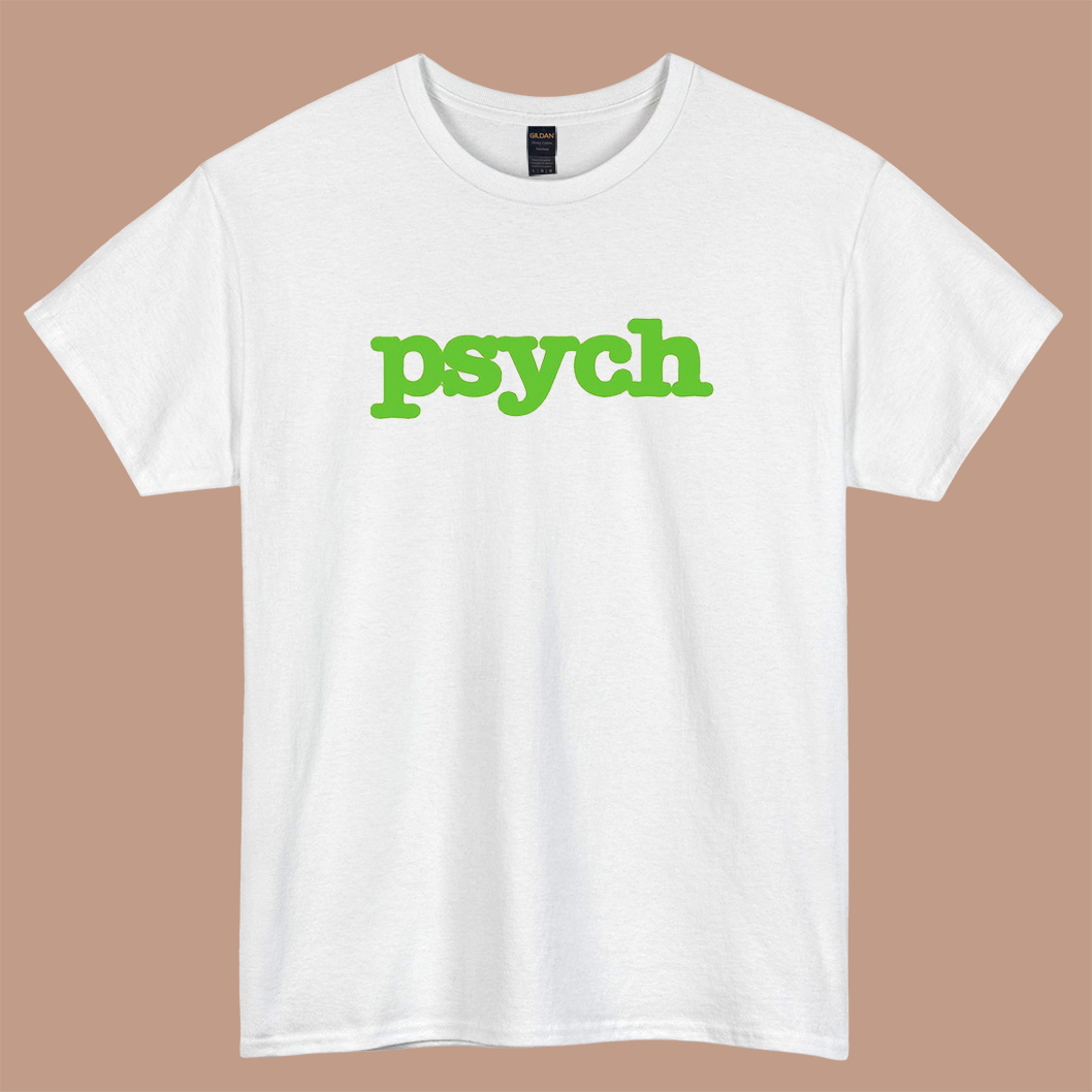 Psych TV Show LOGO short sleeve S-3XL -P