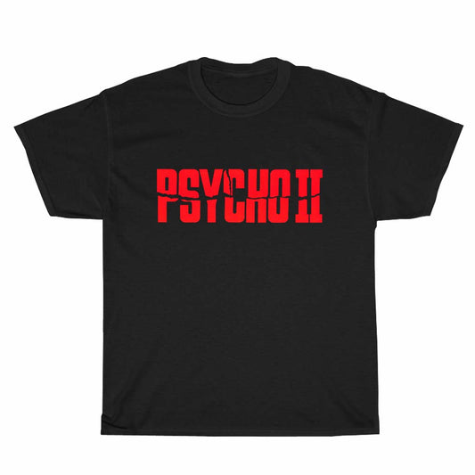 Psycho II Movie Film Logo Men's Unisex T Shirt Size S to 3XL