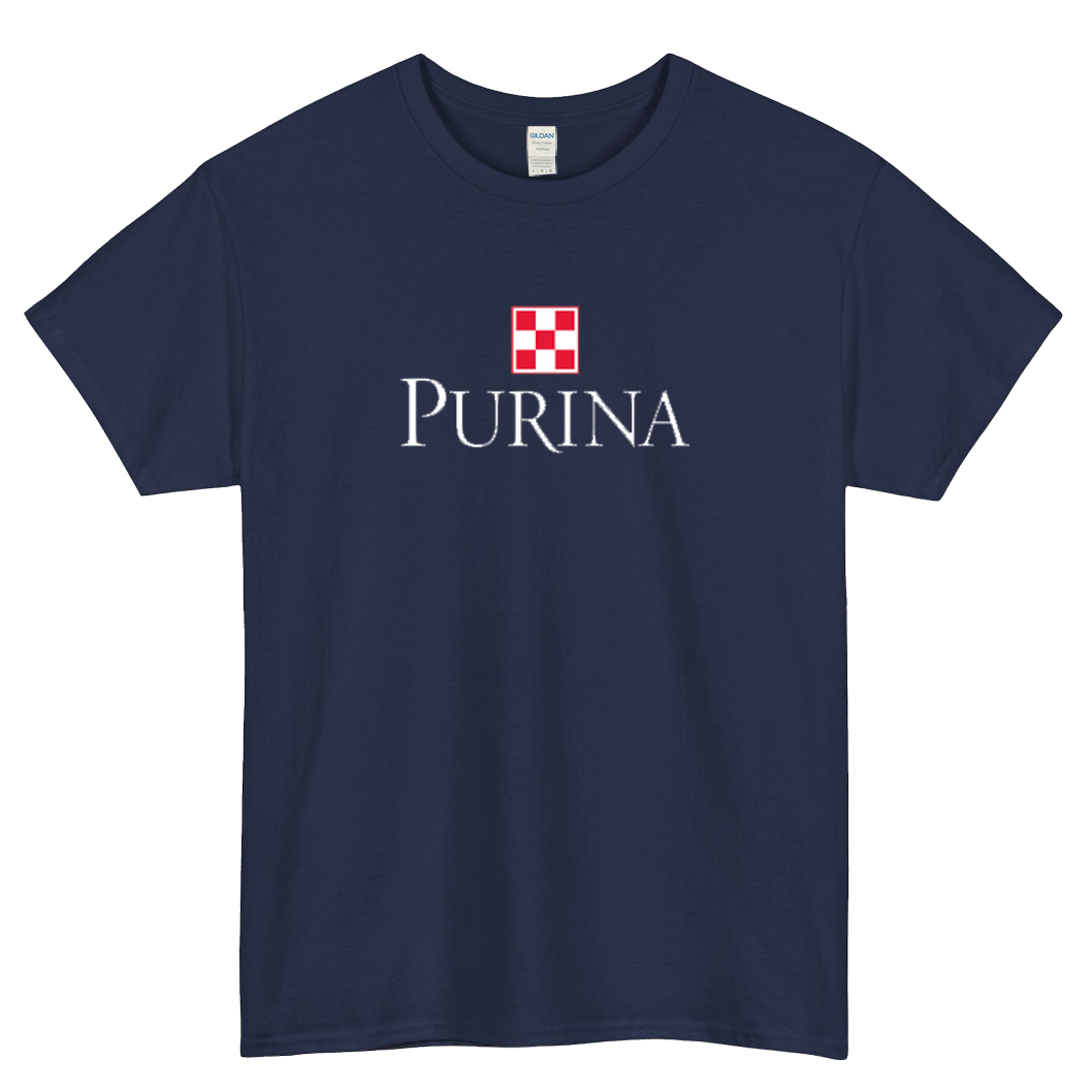 Purina Short Sleeve T-Shirt Size S-3XL -P