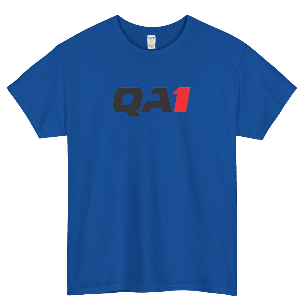 QA1 LOGO SHORT SLEEVE T SHIRT -P