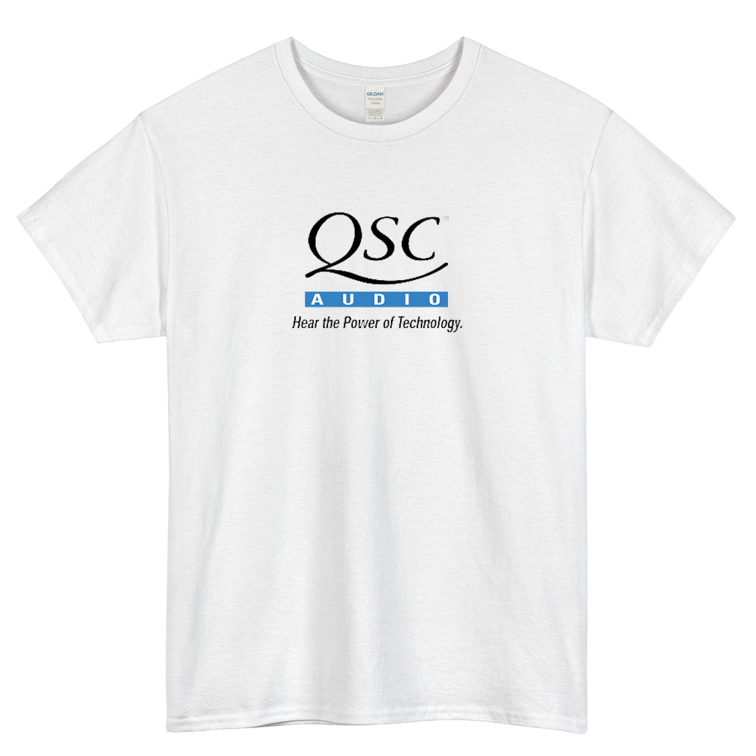 QSC Shure Audio Short Sleeve T-Shirt Size S-3XL -P