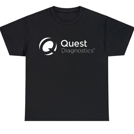 QUEST Diagnostics Logo Men's Unisex T Shirt Size S to 3XL
