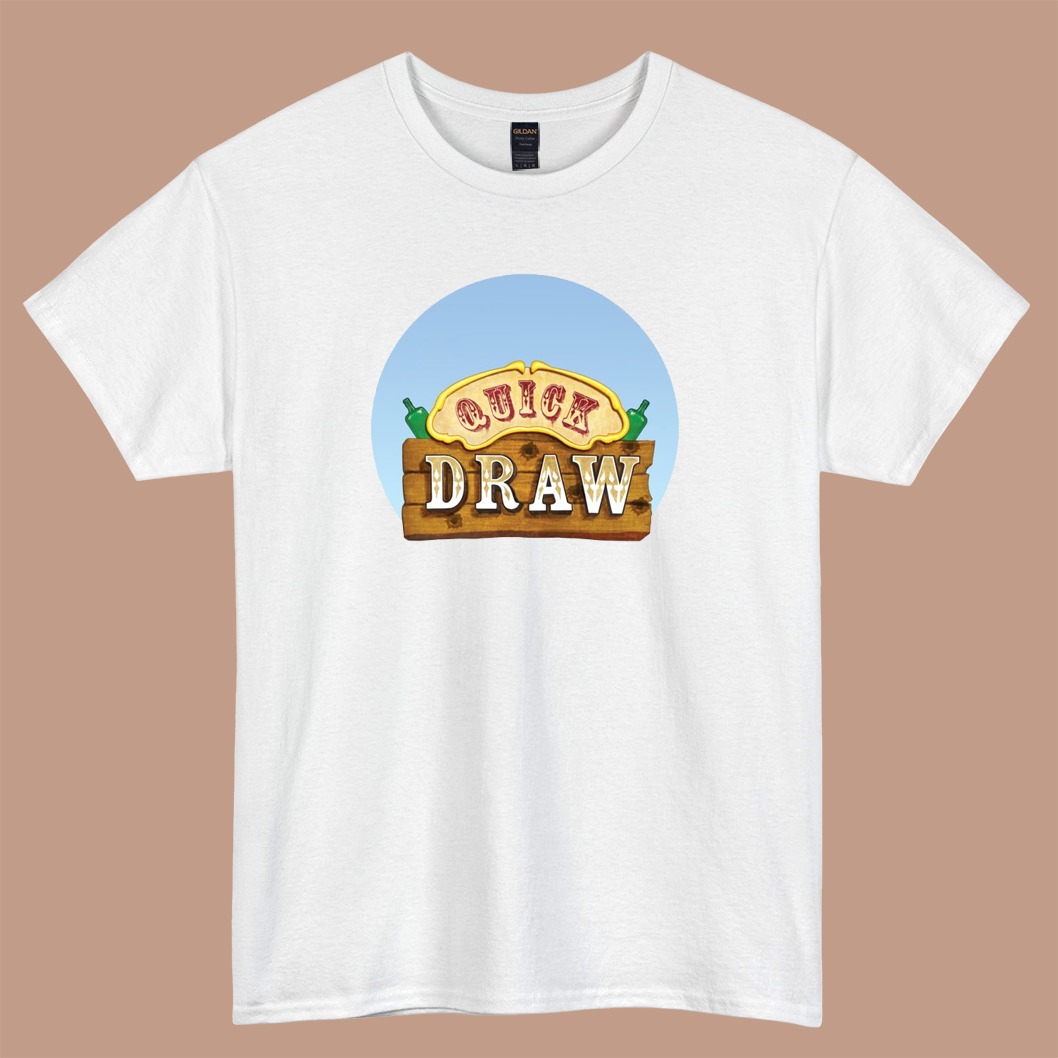 Quick Draw logo short sleeve t shirt S-3XL -P