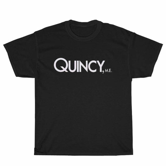 Quincy M.E TV Show Logo Men's Unisex T Shirt Size S to 3XL