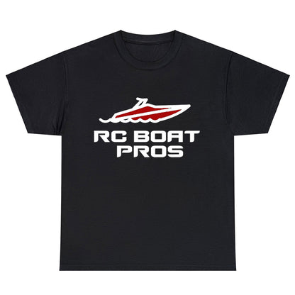 RC Boat Pros Logo Unisex Men's T Shirt Size S to 3XL