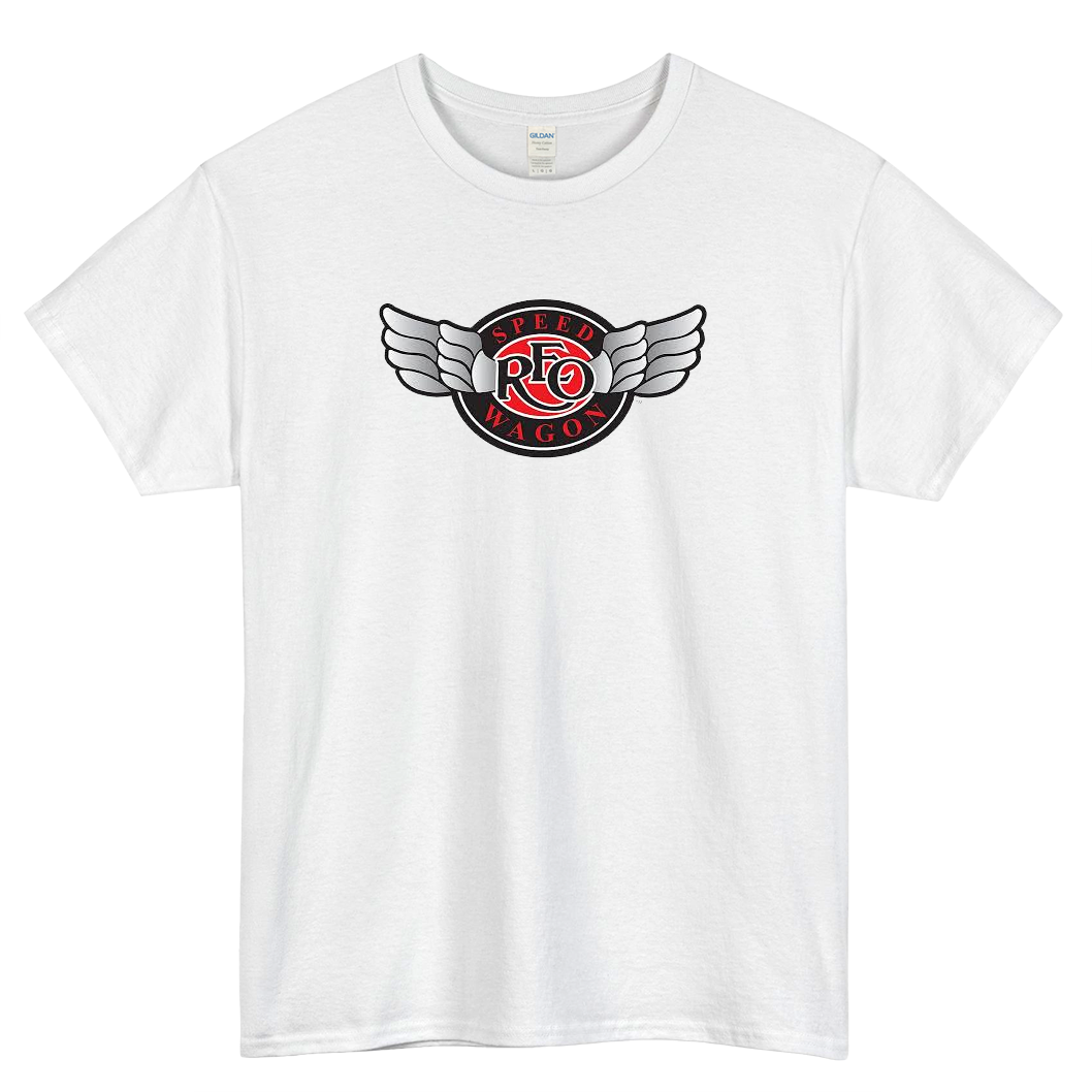REO Speed Wagon logo SHORT SLEEVE T SHIRT -P