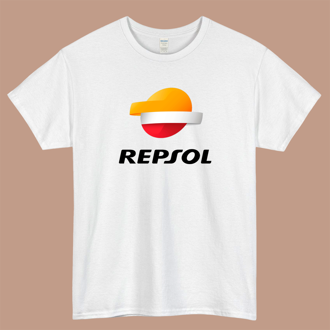 REPSOL Logo Mens Unisex Short Sleeve T-Shirt Size S-3XL