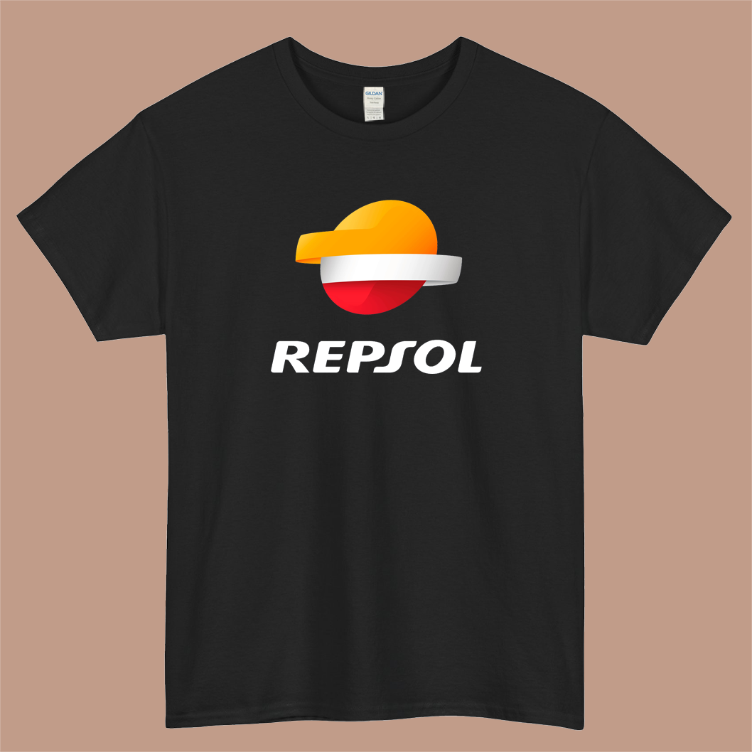 REPSOL Logo Mens Unisex Short Sleeve T-Shirt Size S-3XL