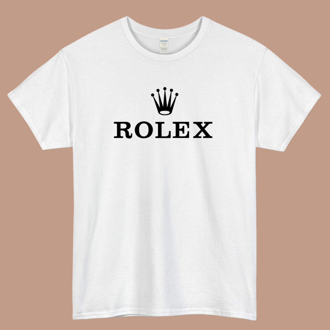 ROLEX Logo Mens Unisex Short Sleeve T-Shirt Size S-3XL