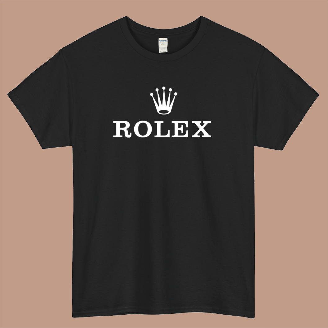 ROLEX Logo Mens Unisex Short Sleeve T-Shirt Size S-3XL