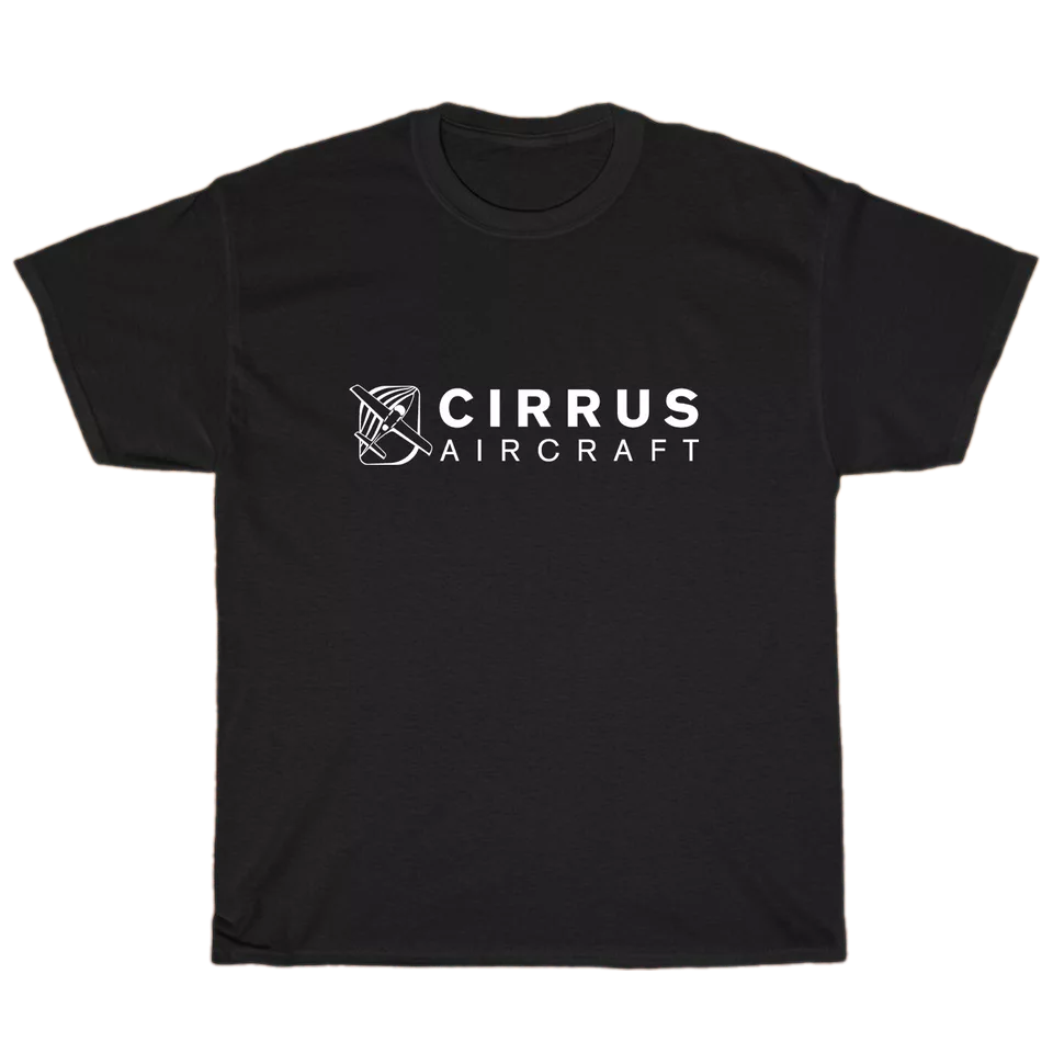 CIRRUS AIRCRAFT Logo Men's Unisex T Shirt Size S to 3XL