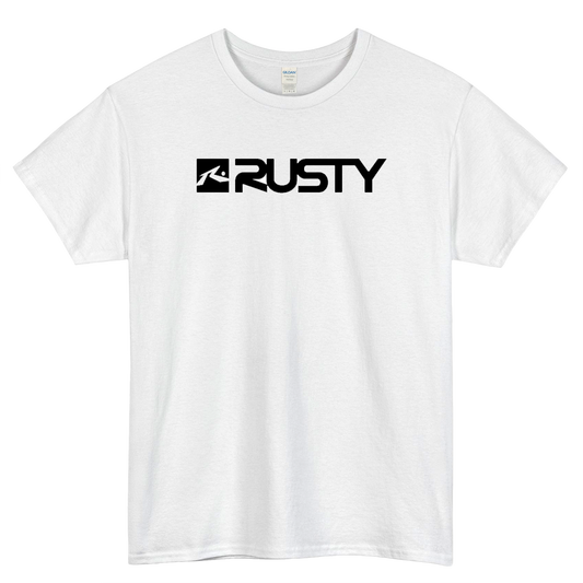 RUSTY Logo Mens Unisex Short Sleeve T-Shirt Size S-3XL - P