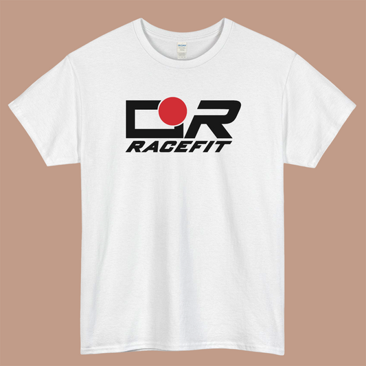 Racefit JW Moto Logo Mens Unisex Short Sleeve White T-Shirt Size S-3XL