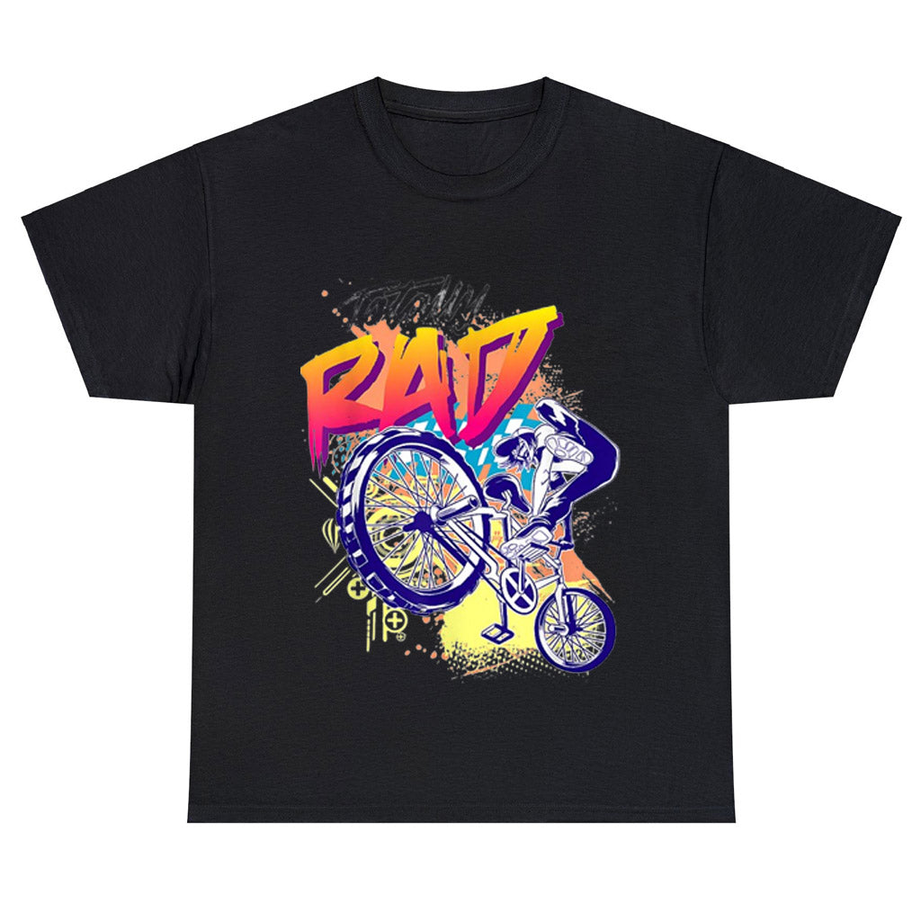 Rad Racing Movie BmxBoy Logo Unisex Men's T Shirt Size S to 3XL