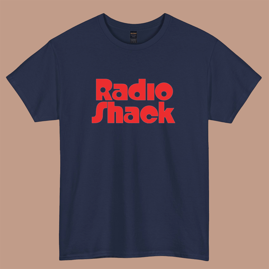 Radio Shack logo short SLEEVE T SHIRT -P