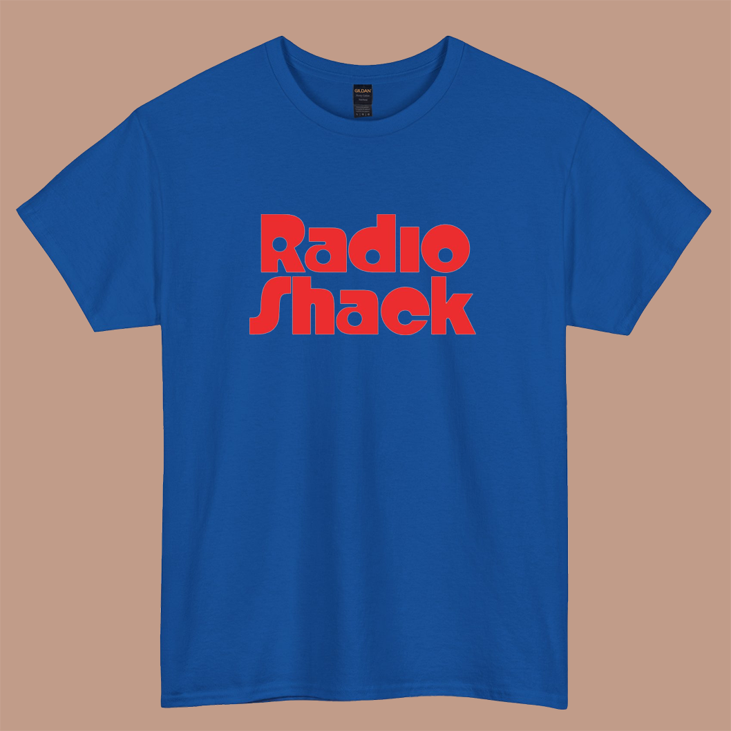 Radio Shack logo short SLEEVE T SHIRT -P