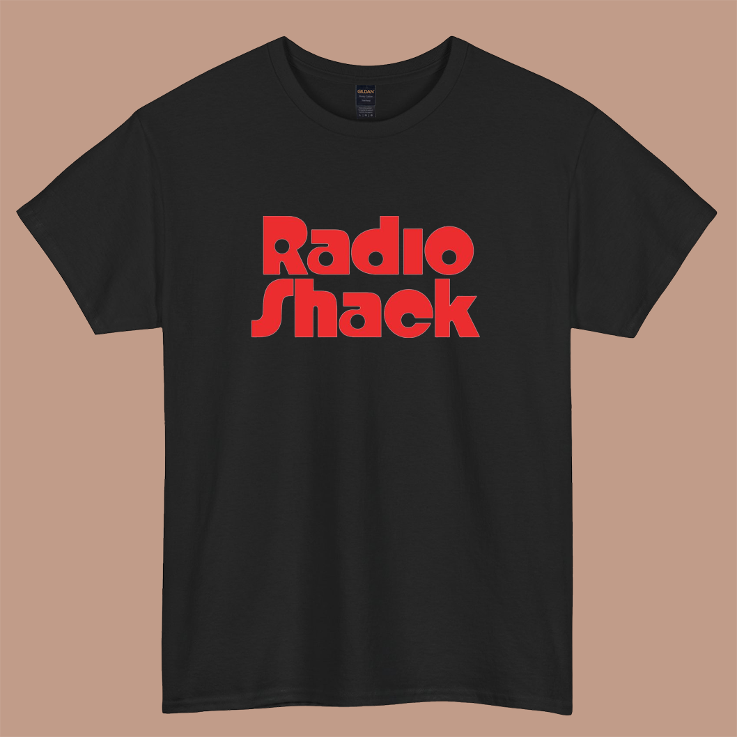 Radio Shack logo short SLEEVE T SHIRT -P