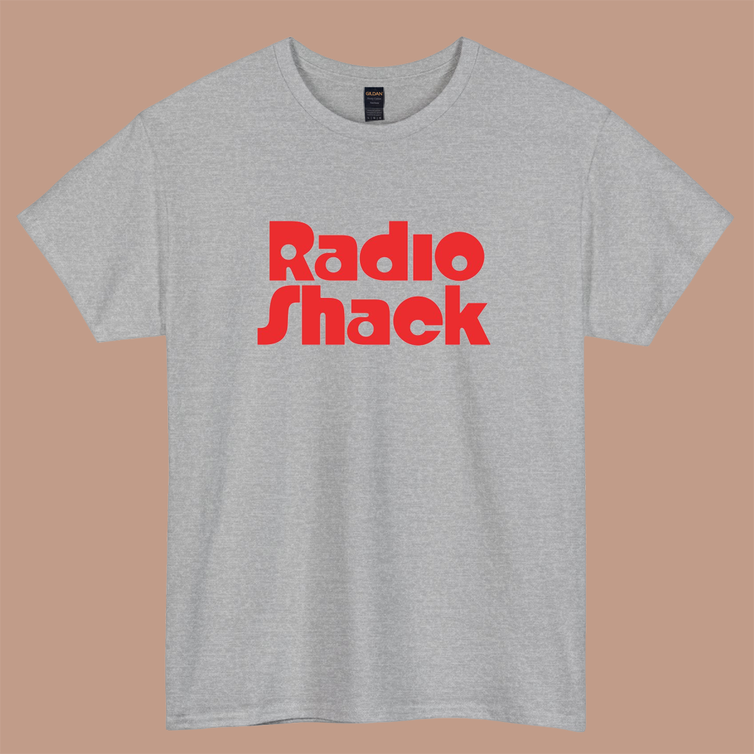 Radio Shack logo short SLEEVE T SHIRT -P