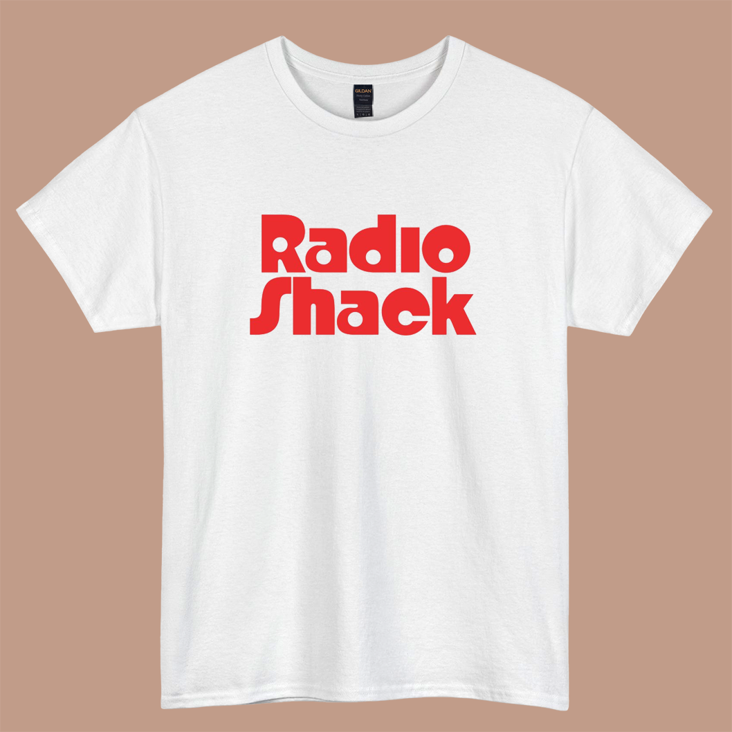 Radio Shack logo short SLEEVE T SHIRT -P
