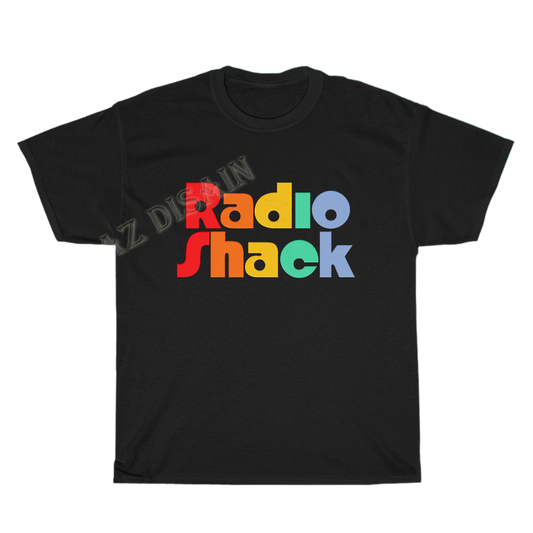Radio Shack 80's Logo Men's Unisex T Shirt Size S to 3XL
