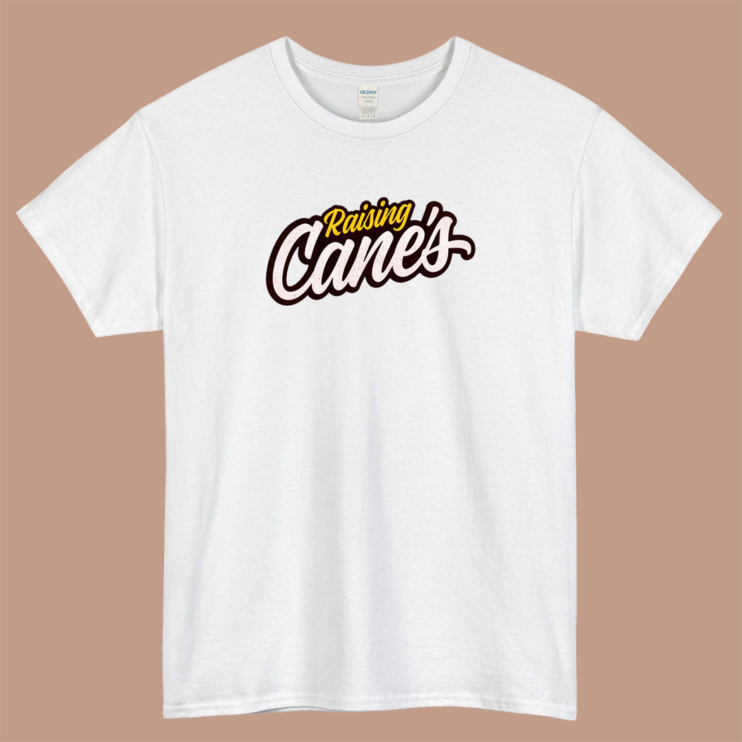 Raising Cane's Chicken Logo Mens Unisex Short Sleeve T-Shirt Size S-3XL - P