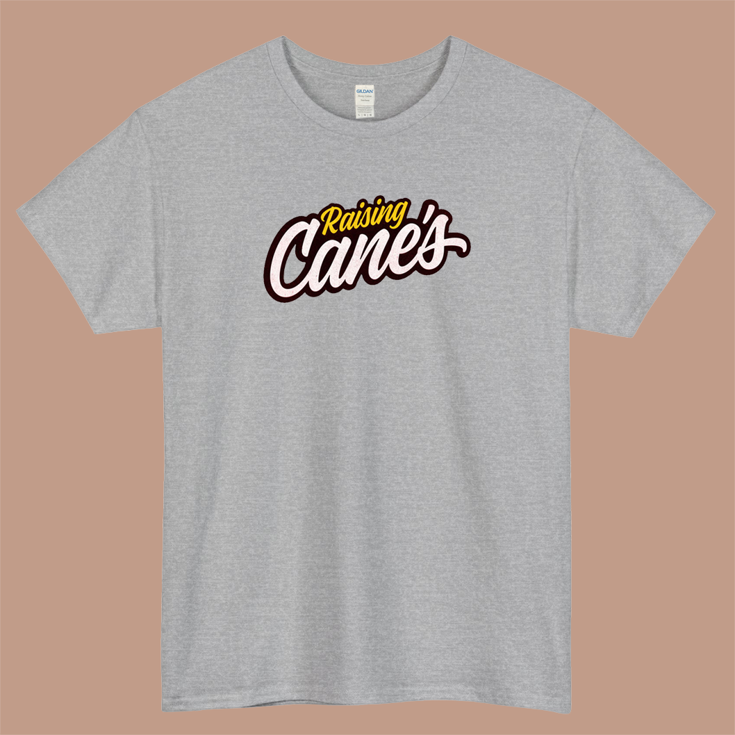 Raising Cane's Chicken Logo Mens Unisex Short Sleeve T-Shirt Size S-3XL - P