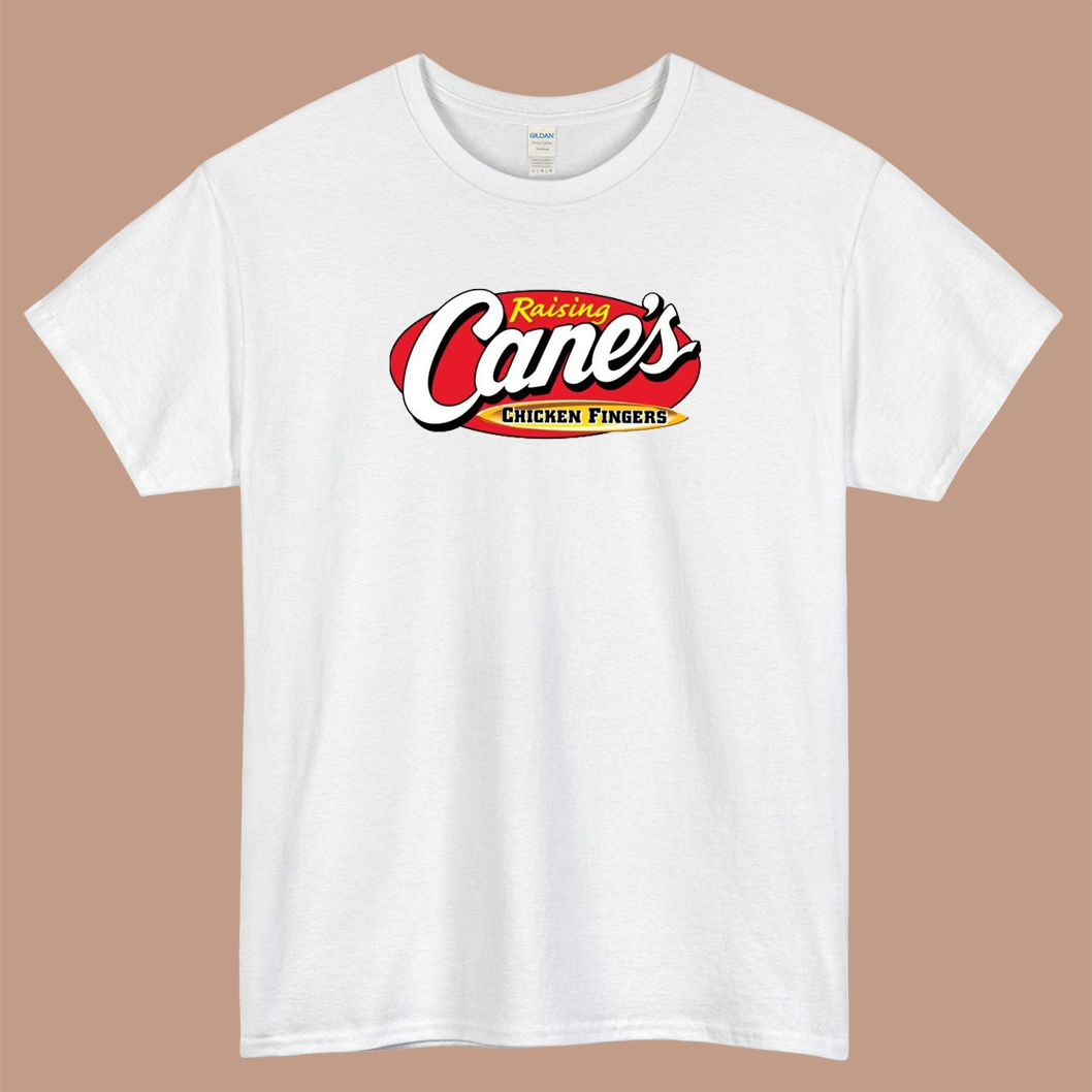 Raising Cane's Chicken Fingers Logo Mens Unisex Short Sleeve T-Shirt Size S-3XL - P
