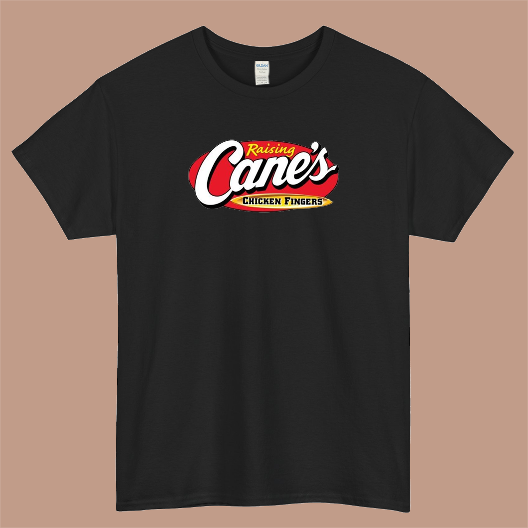 Raising Cane's Chicken Fingers Logo Mens Unisex Short Sleeve T-Shirt Size S-3XL - P