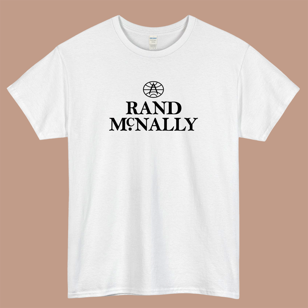 Rand McNally Logo Mens Unisex Short Sleeve T-Shirt Size S-3XL