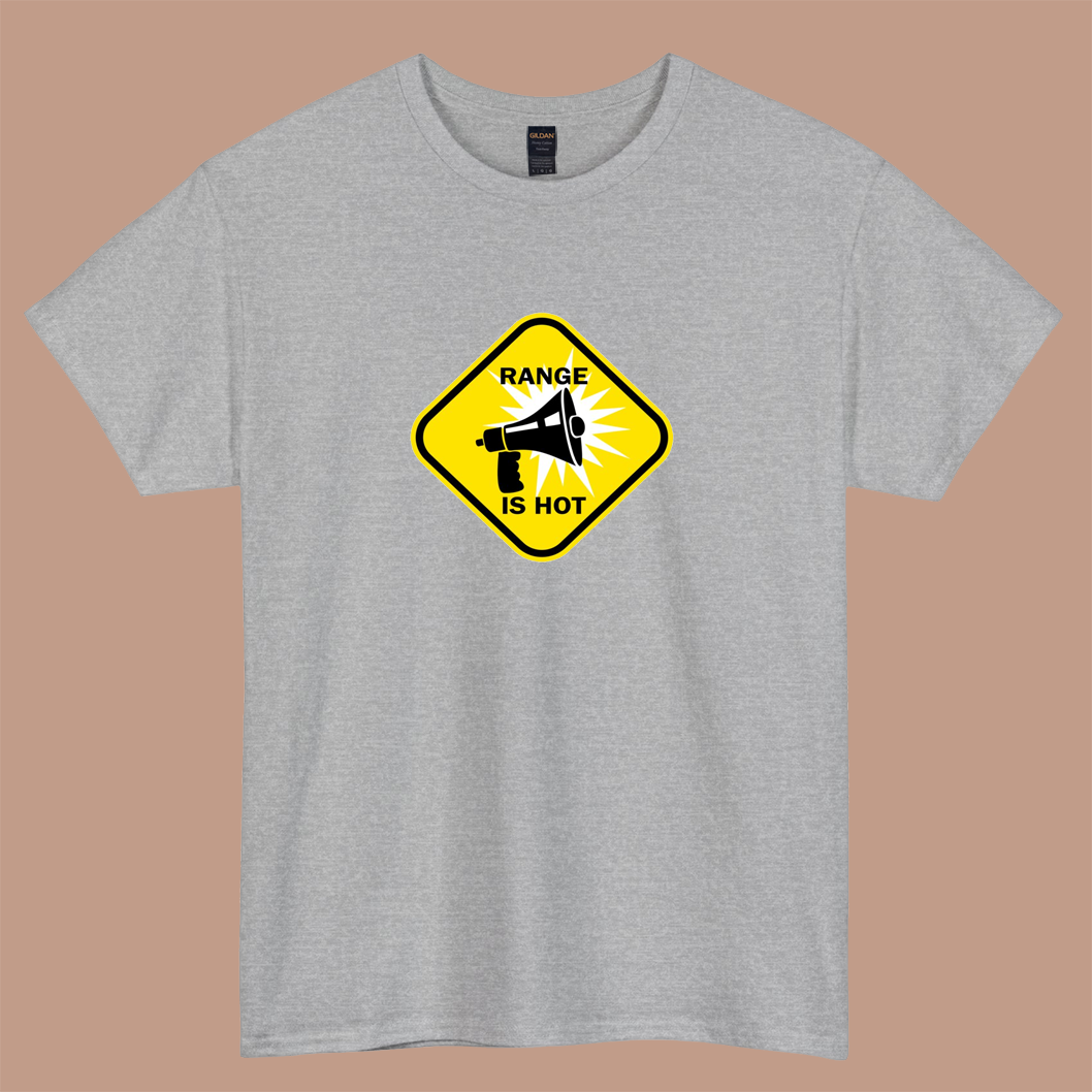 Range is Hot Logo short sleeve t shirt S-3XL -P