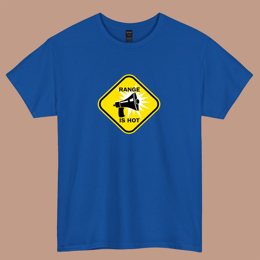 Range is Hot Logo short sleeve t shirt S-3XL -P