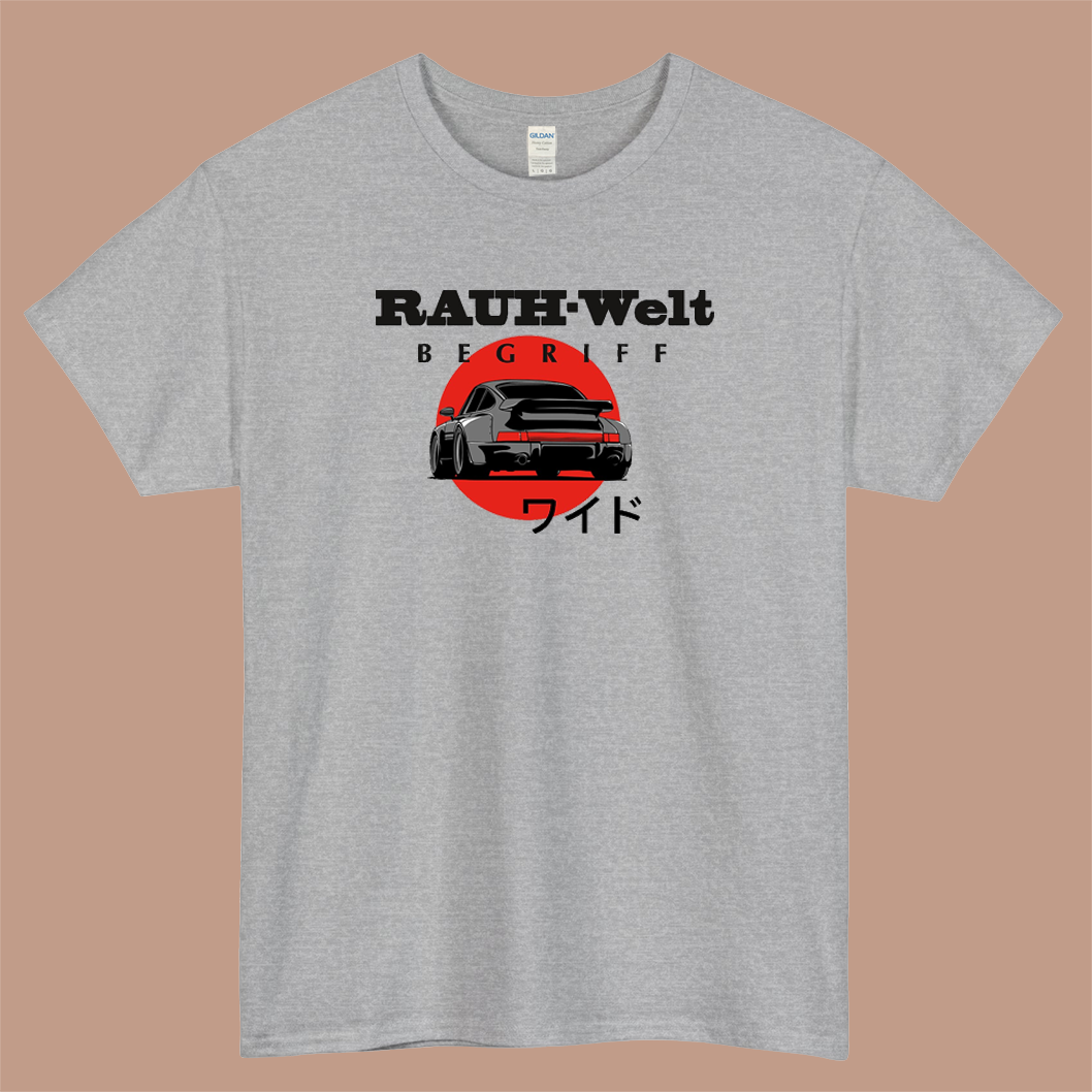 Rauh Welt Begriff Racing Car Logo Mens Unisex Short Sleeve T-Shirt Size S-3XL - P