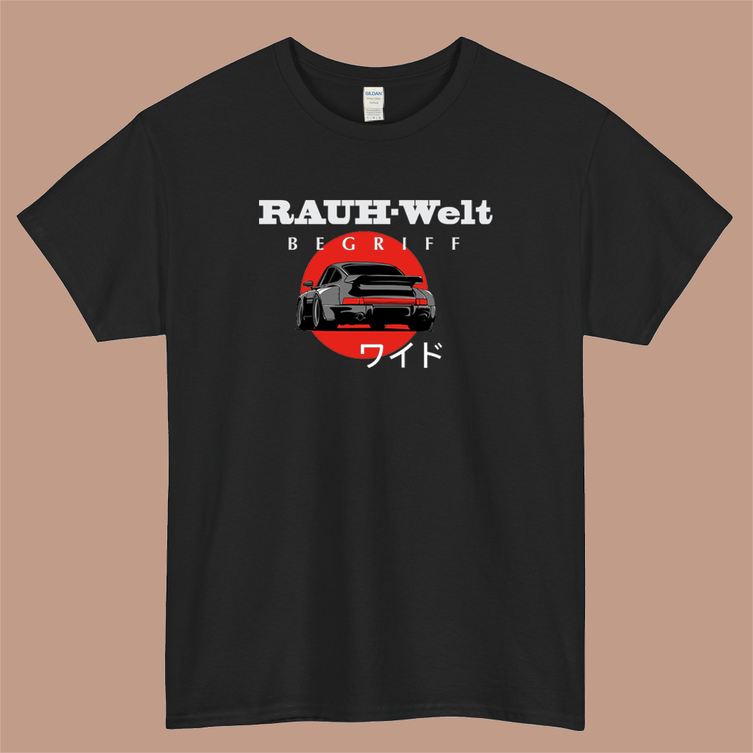 Rauh Welt Begriff Racing Car Logo Mens Unisex Short Sleeve T-Shirt Size S-3XL - P