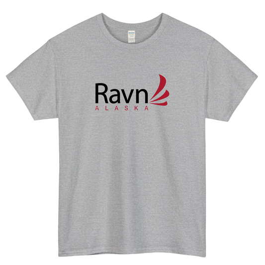 Ravn Alaska Airlines Short Sleeve T-Shirt Size S-3XL -P