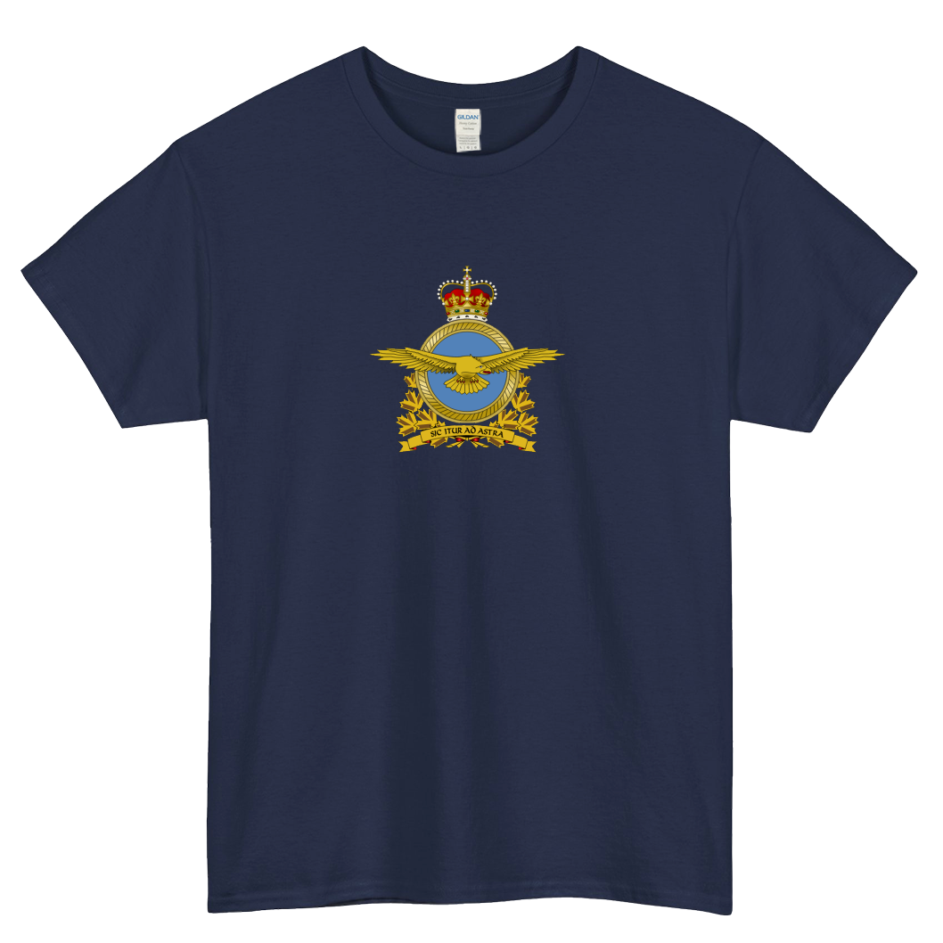 Rcaf Canadian Airforce logo SHORT SLEEVE T SHIRT -P