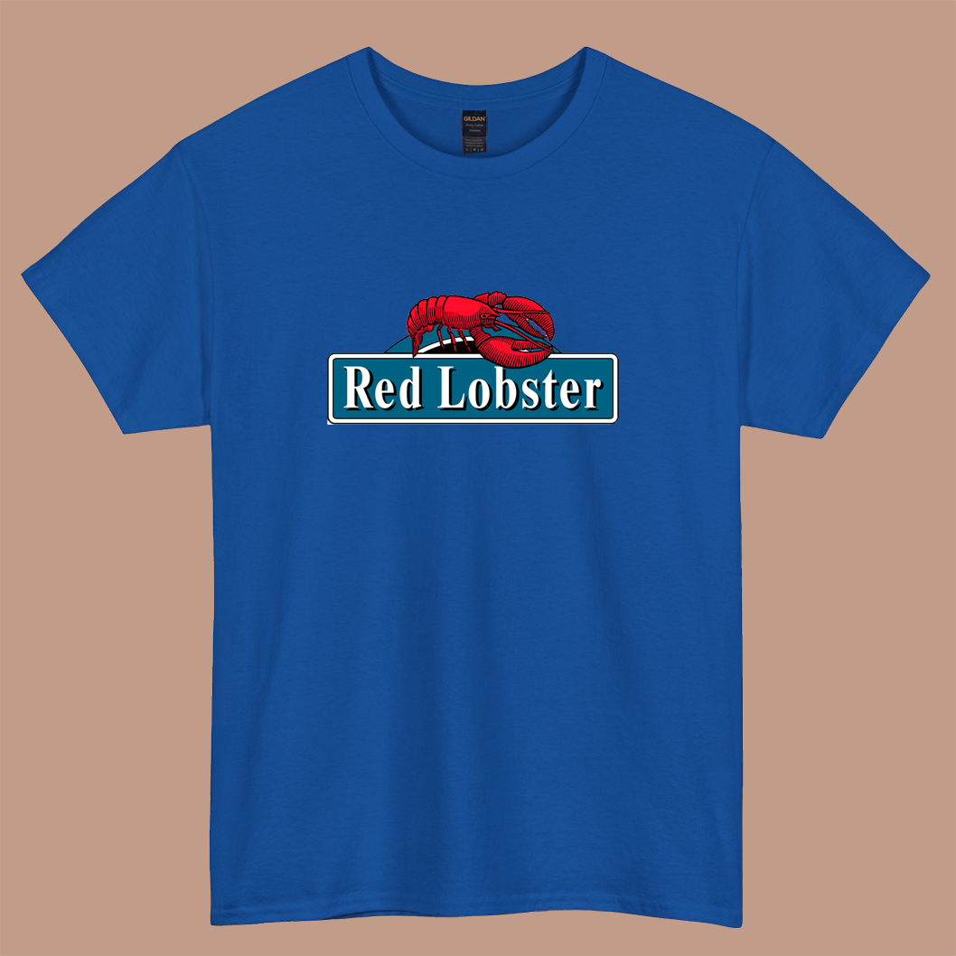Red Lobster Logo short sleeve t shirt S-3XL -P