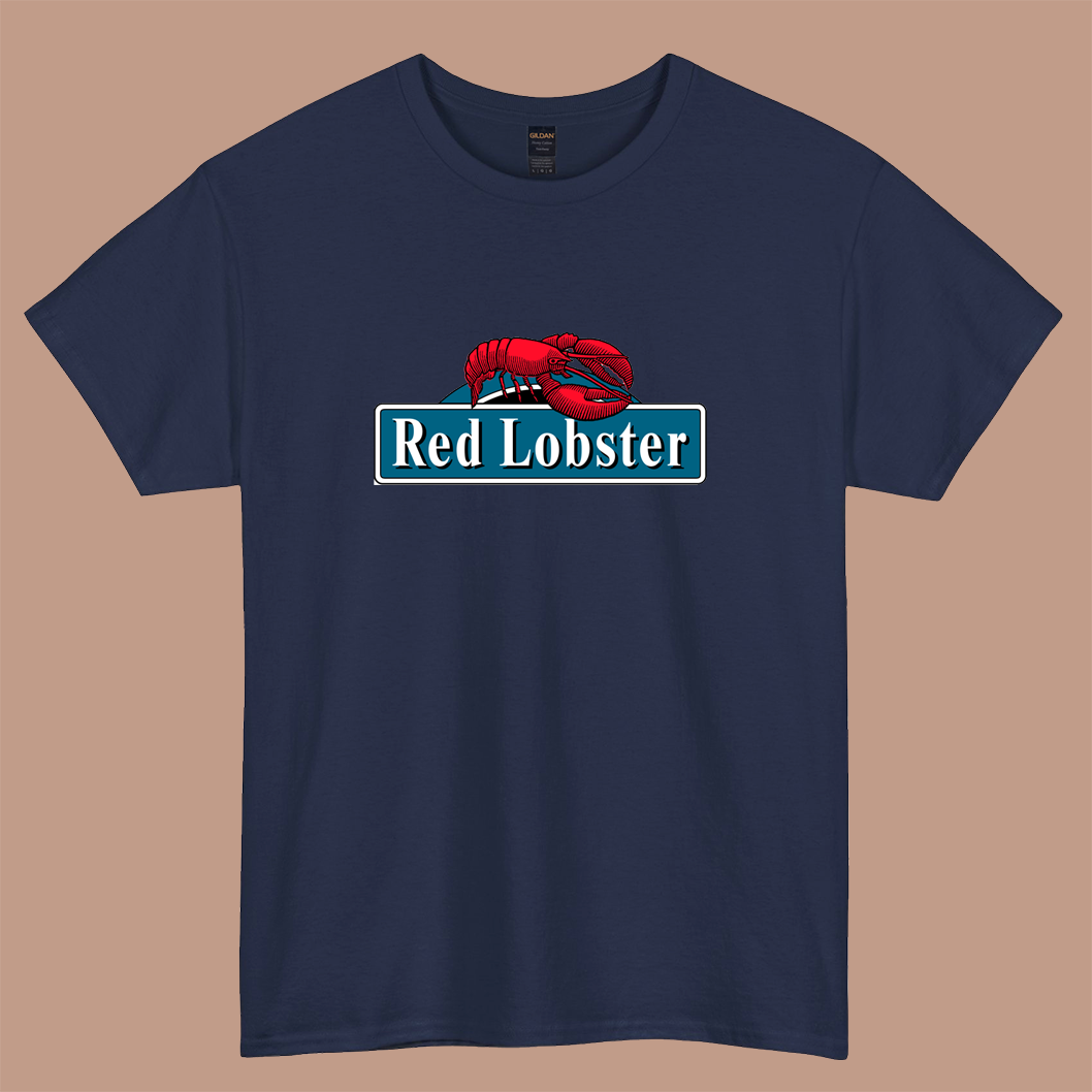 Red Lobster Logo short sleeve t shirt S-3XL -P