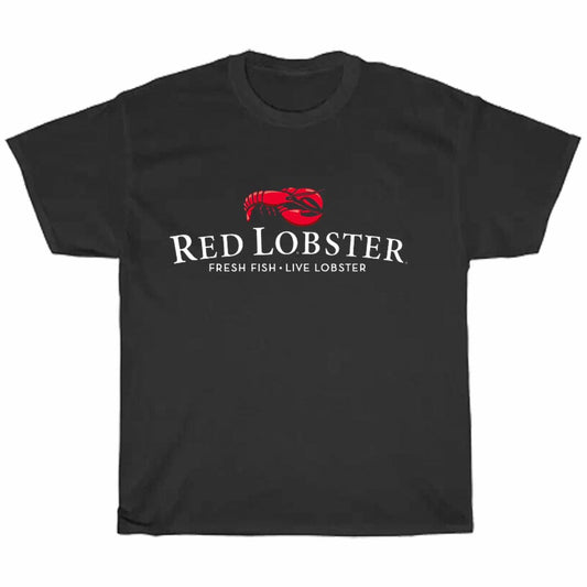 Red Lobster Seafood Reastaurant Logo Unisex Men's T Shirt Size S to 3XL