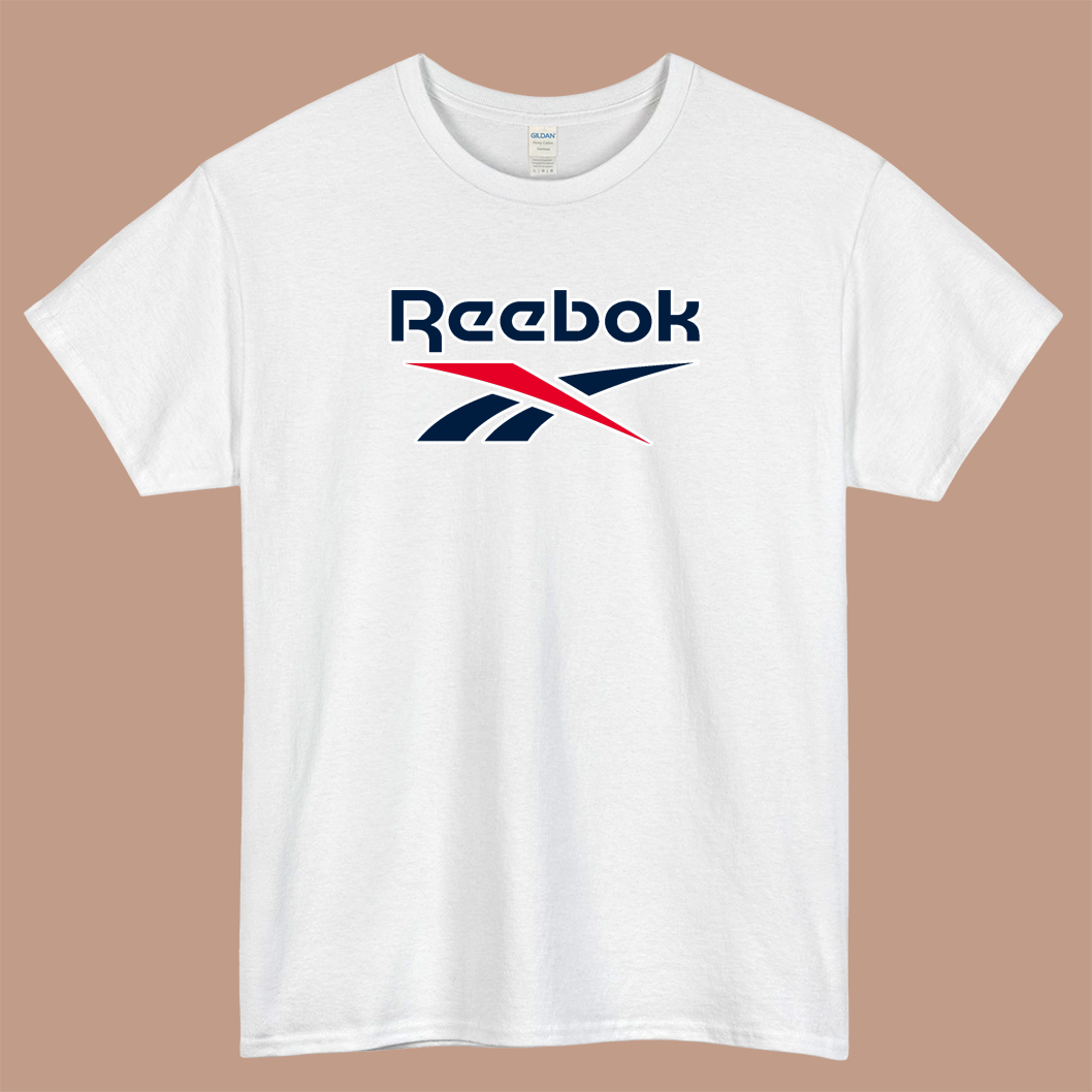 Reebok Logo Mens Unisex Short Sleeve T-Shirt Size S-3XL