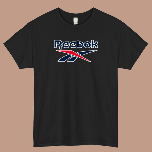 Reebok Logo Mens Unisex Short Sleeve T-Shirt Size S-3XL