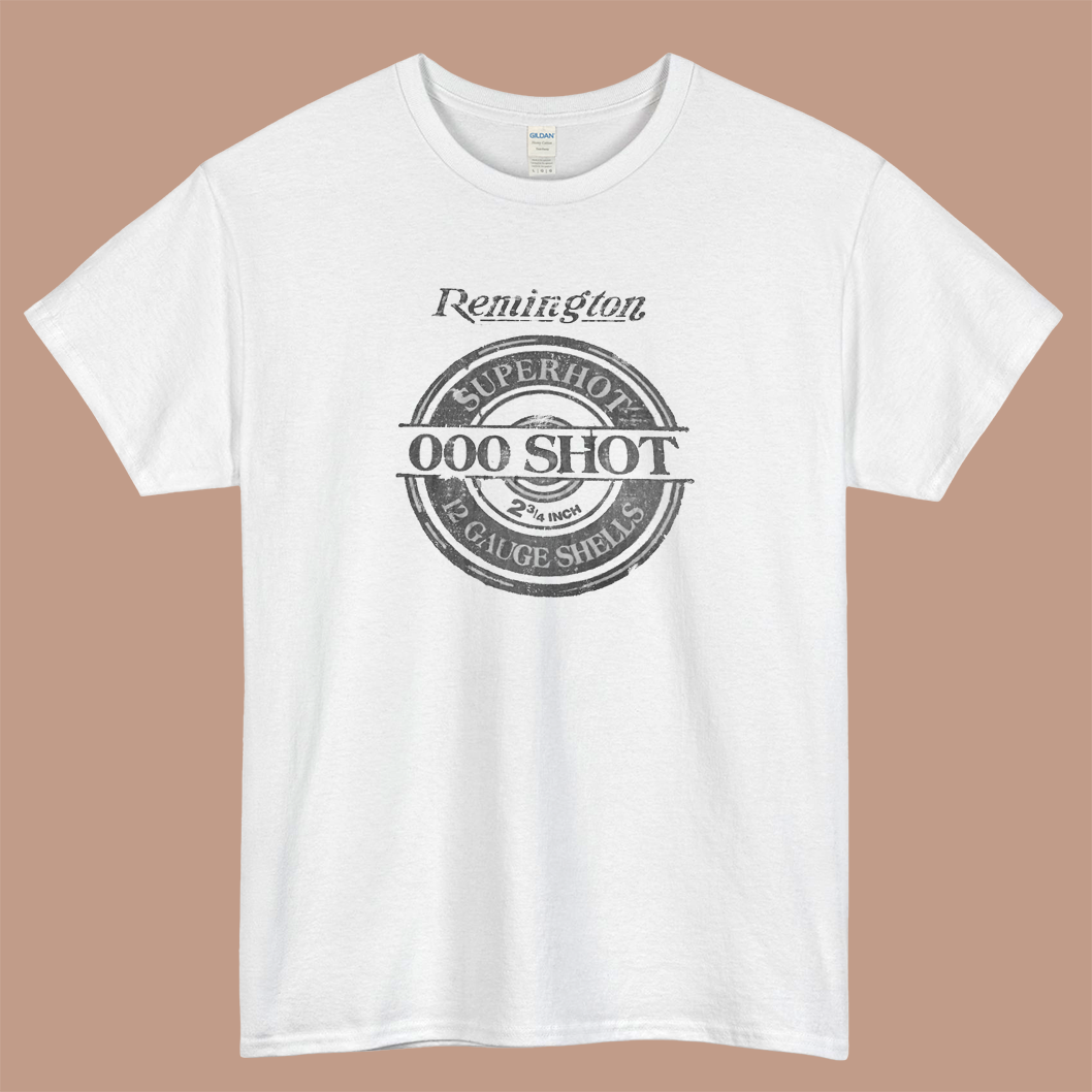 Remington Gauge Shells Logo Mens Unisex Short Sleeve T-Shirt Size S-3XL - P