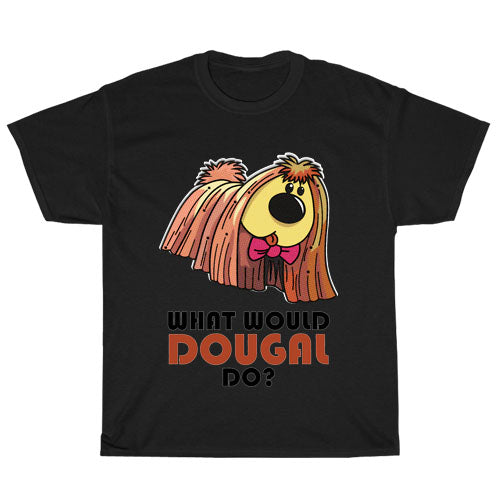 New Brand Retro 1970s Dougal Magic Roundabout Design Unisex T Shirt S - 3XL
