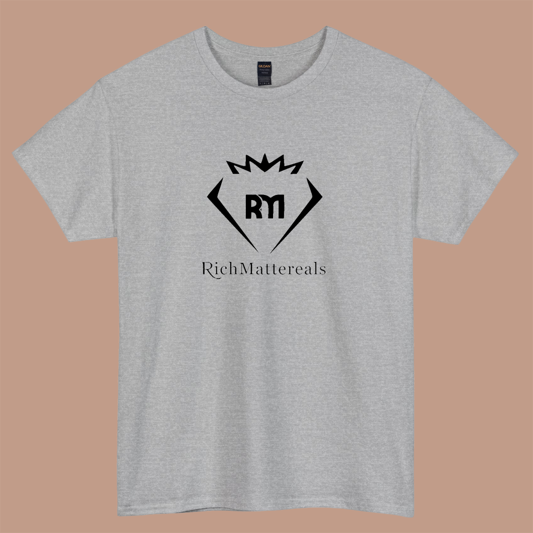 RichMattereals LOGO short sleeve t shirt S-3XL -P